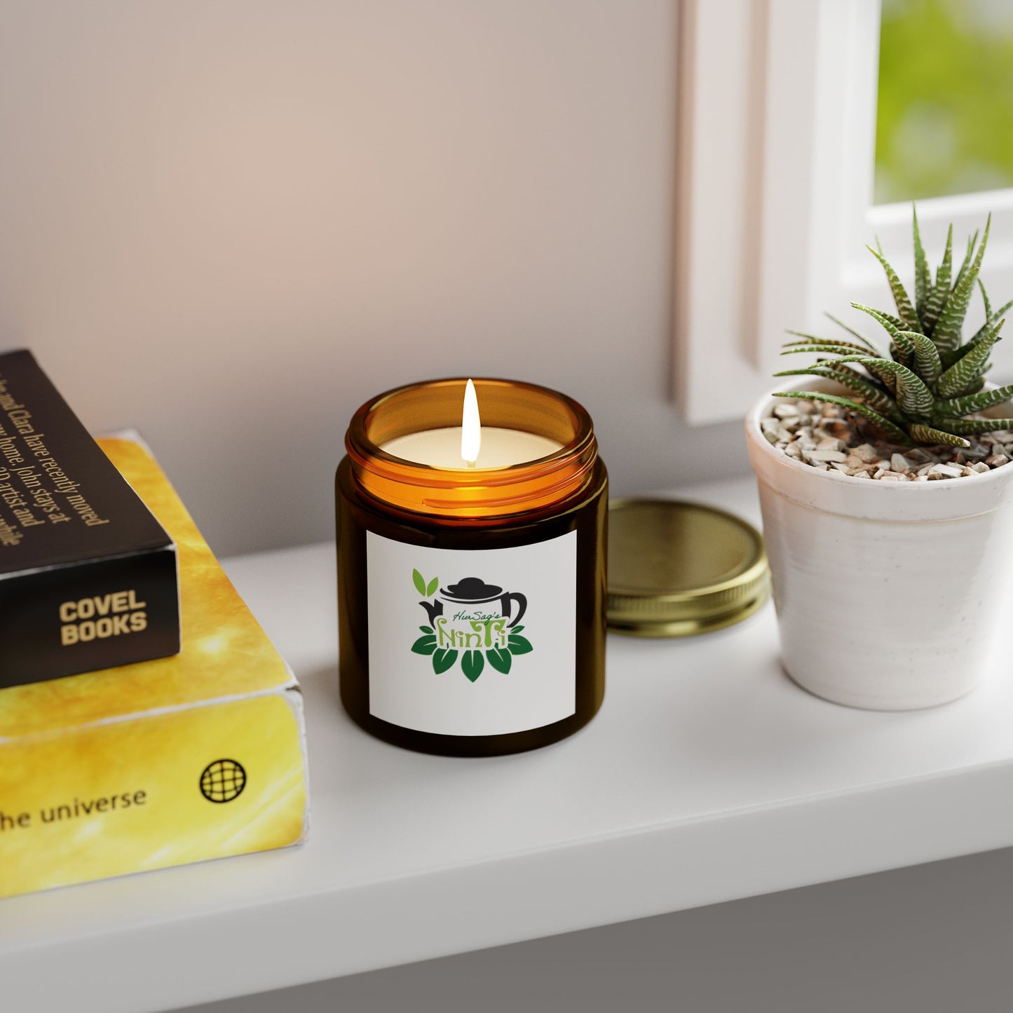 Coconut Apricot Scented Candle